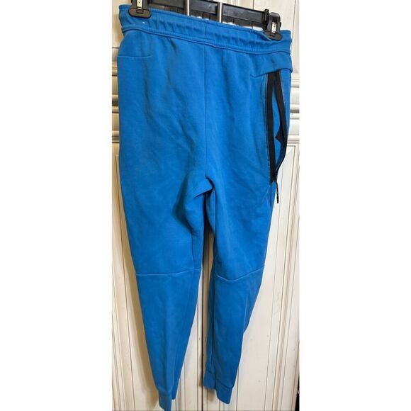 Nike Sportswear Men's Tech Fleece Drawstring Jogger Pants Blue Black Size XS - Picture 4 of 10